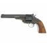 Пневматический револьвер ASG Schofield 6" Aging Black (пулевой)